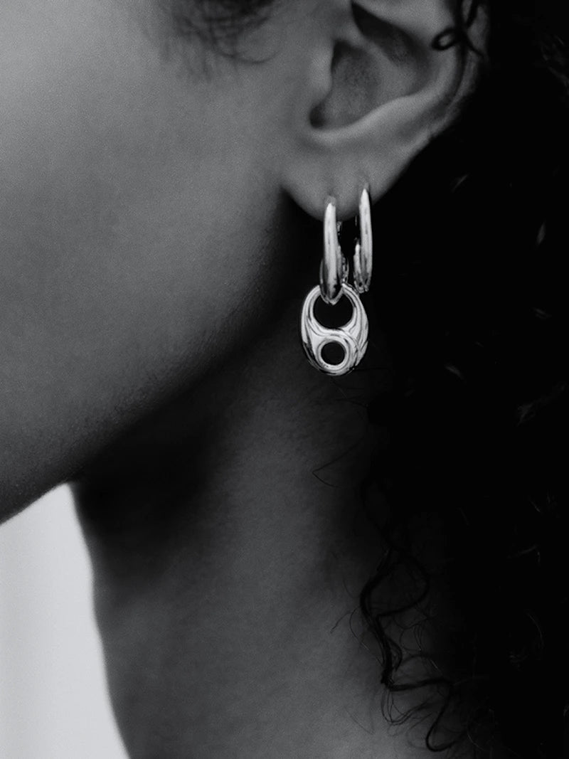 Maria Black - Vogue Ohrring Silber