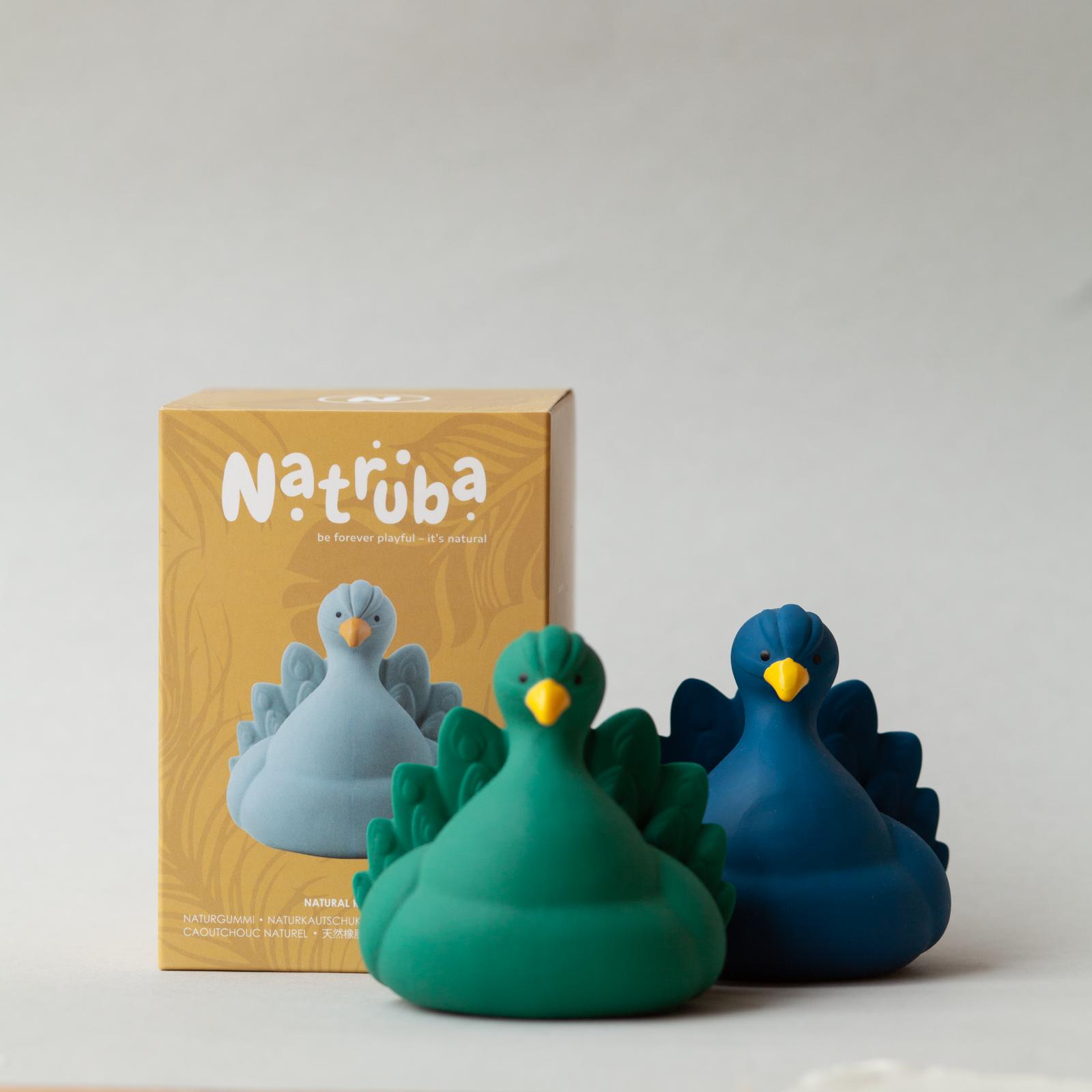 Natruba - Badespielzeug "Pfau"