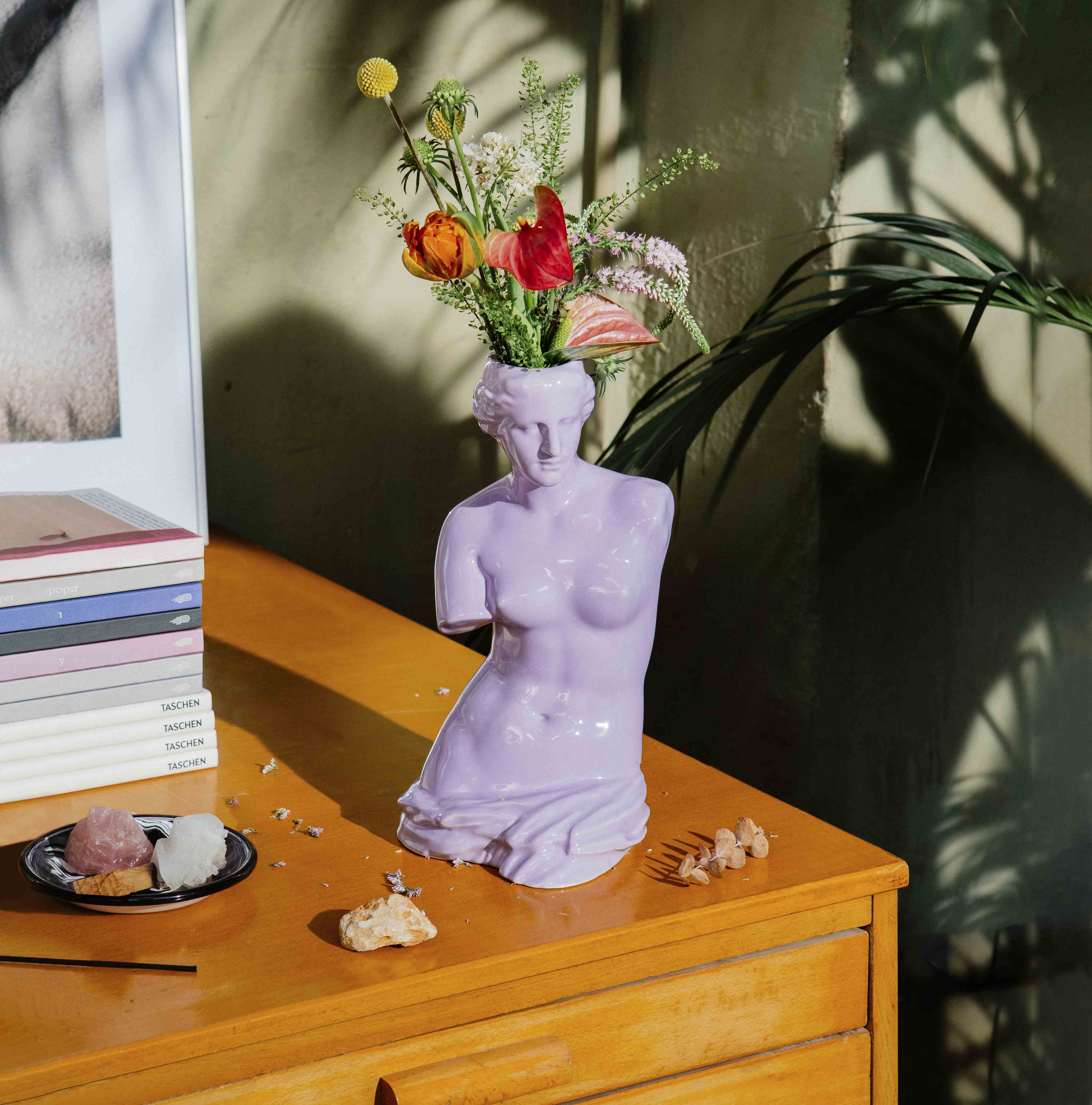 Doiy - Vase Venus lila