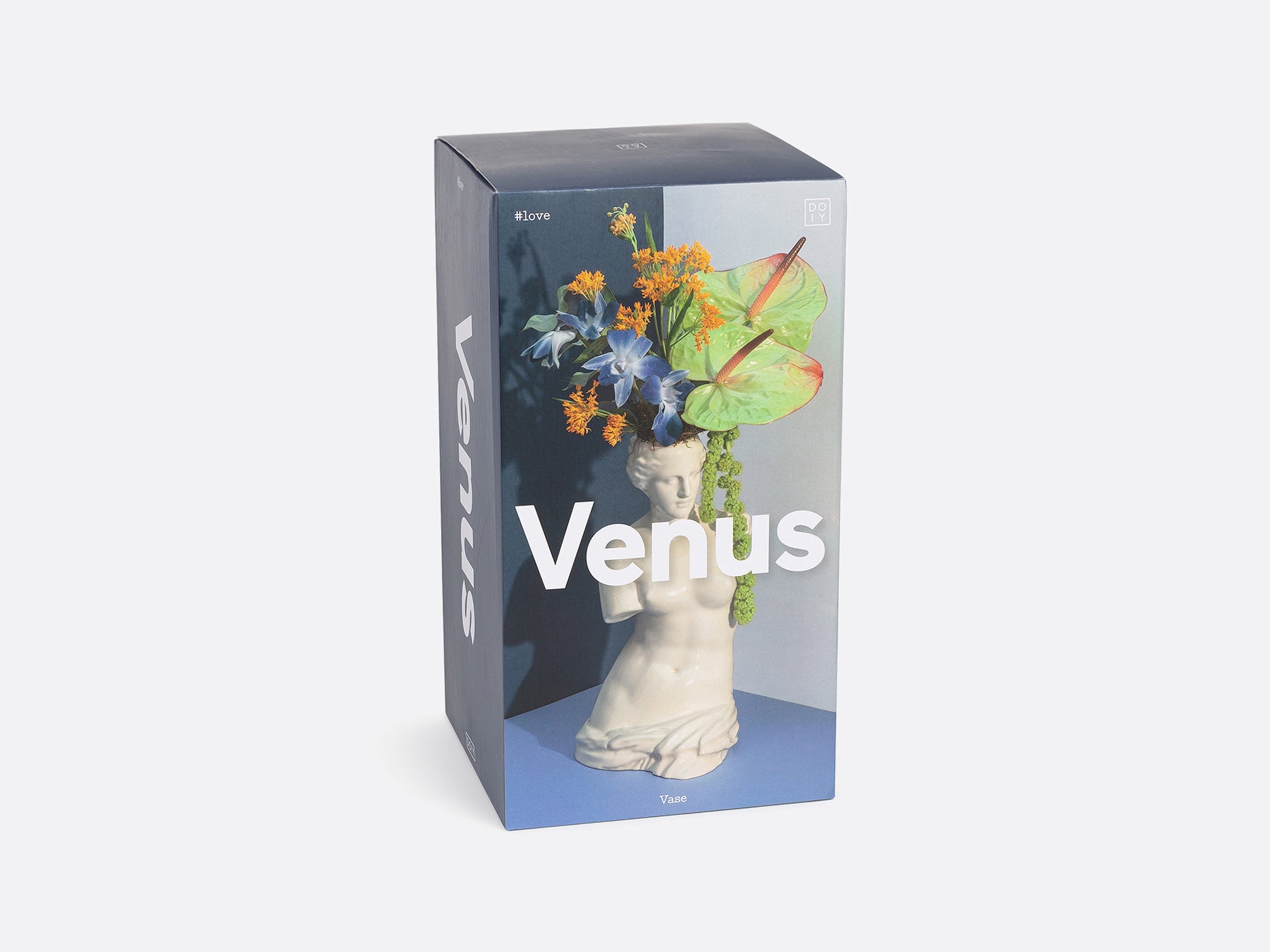 Doiy - Vase Venus weiß