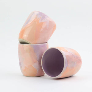 Clay by Tina Marie - Sunset Becher Purple Sky