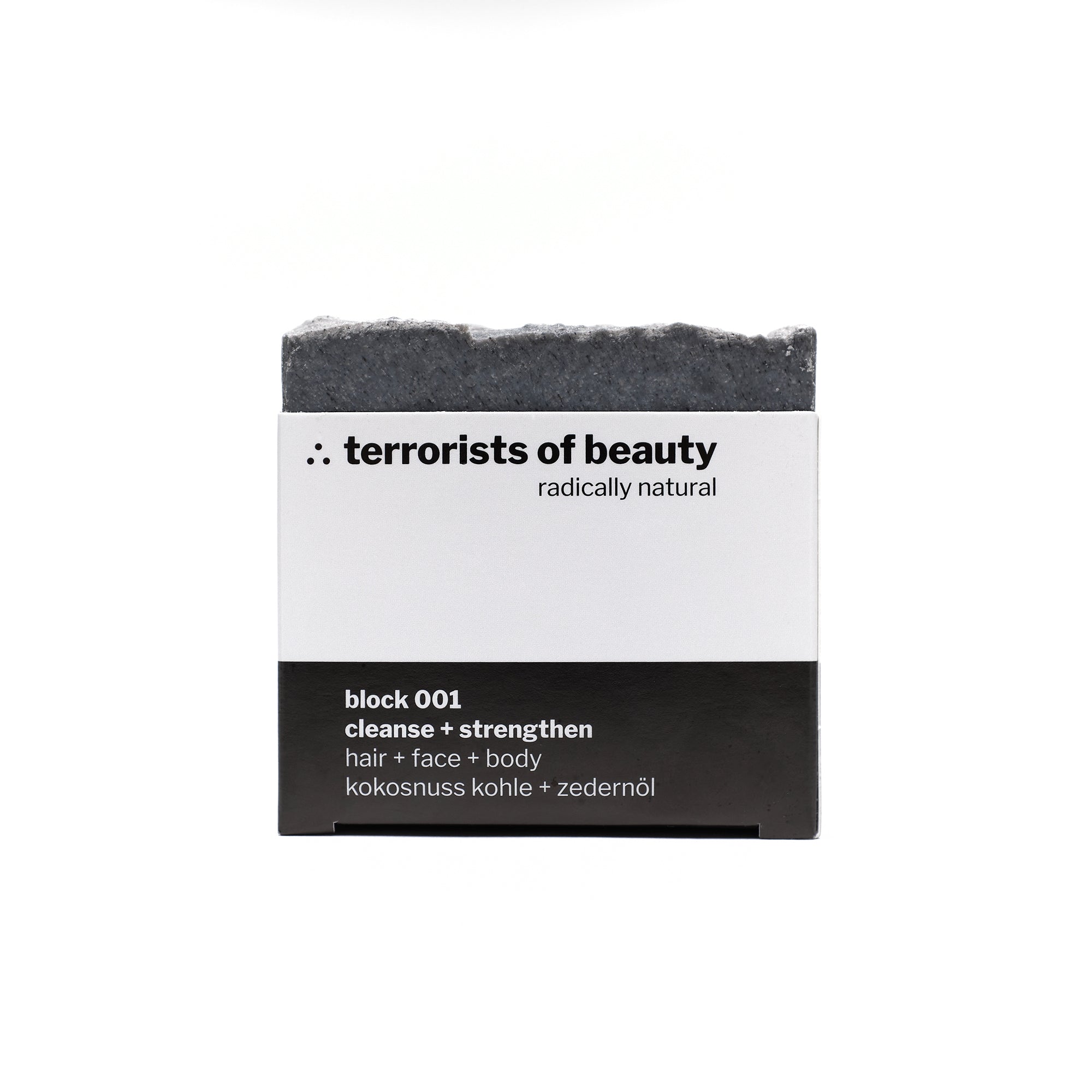 Terrorists of Beauty - Naturseife Block 001