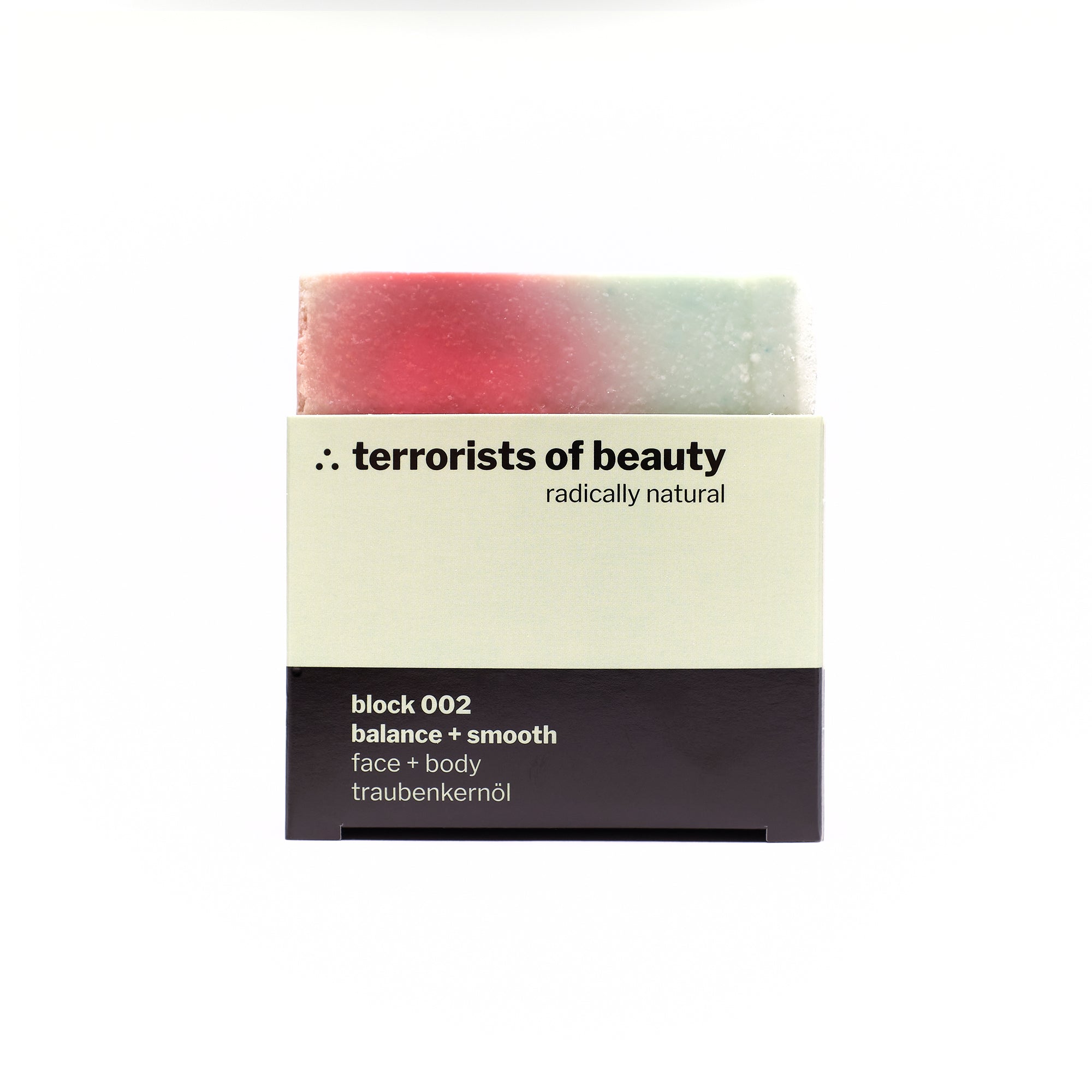 Terrorists of Beauty - Naturseife Block 002