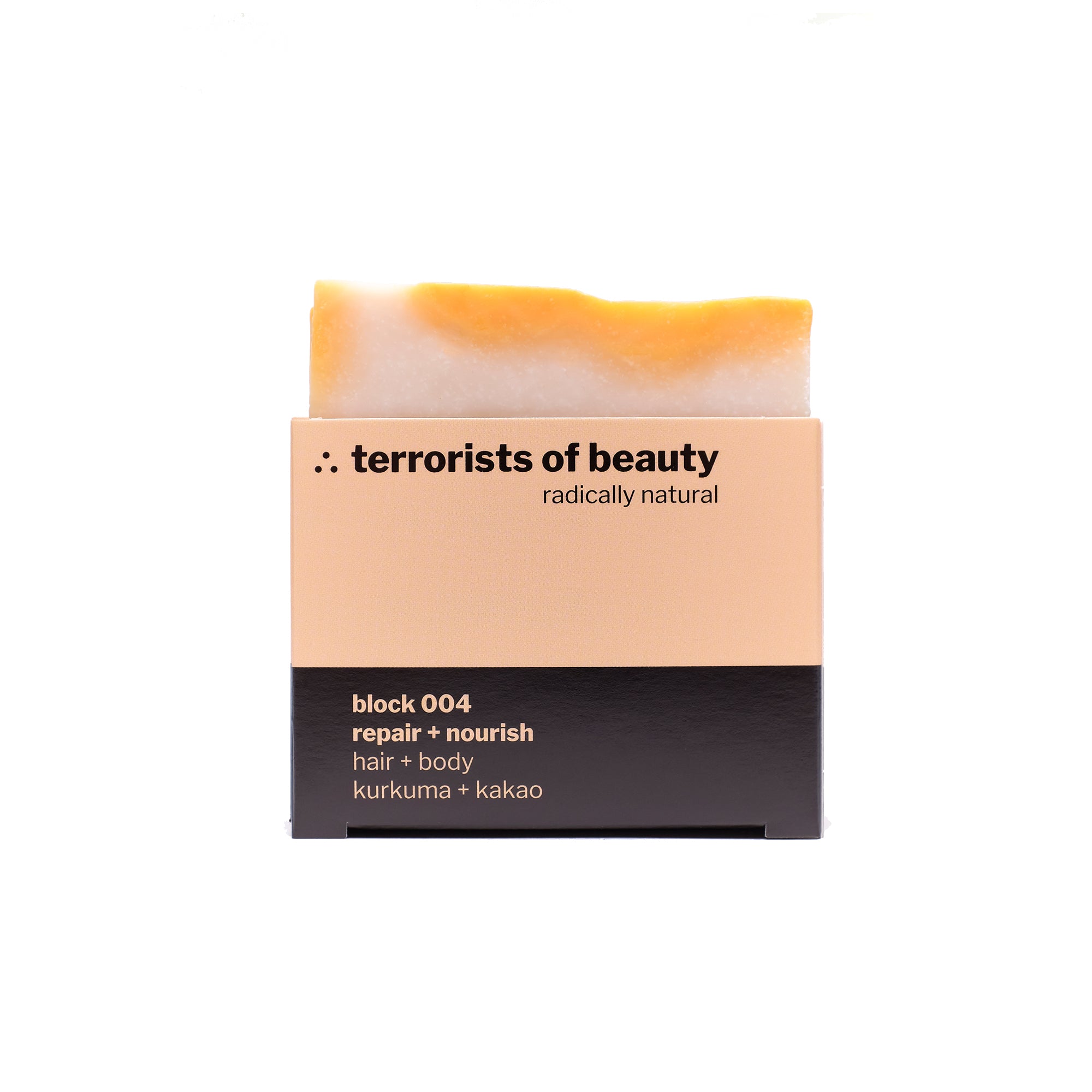 Terrorists of Beauty - Naturseife Block 004