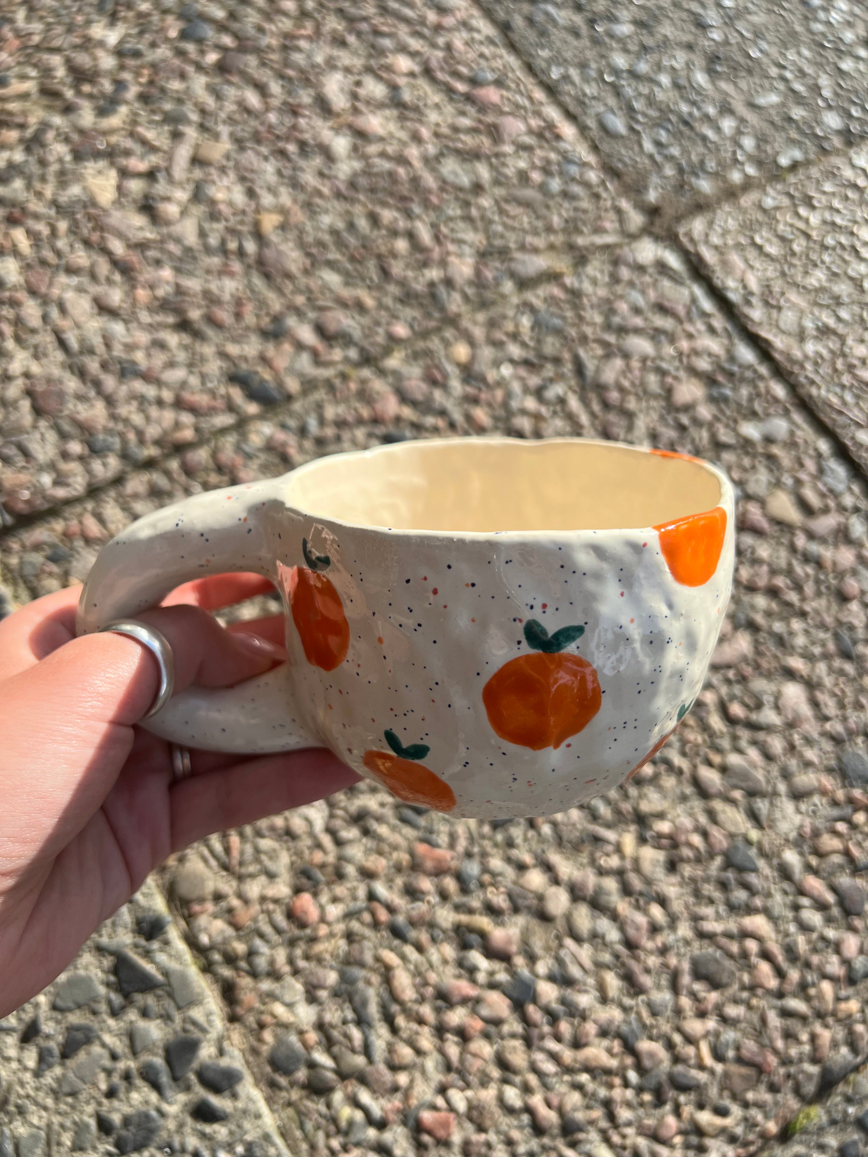 Pansy - Mug orange